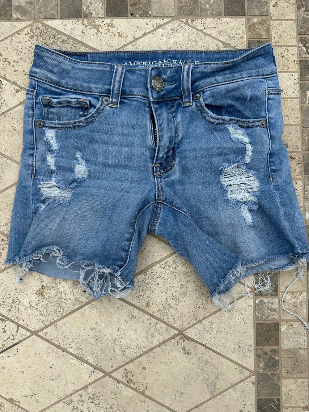 American Eagle & White House black market bundle - Womens Distressed denim - Picture 6 of 7